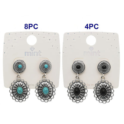 Western Style Turquoise Earring