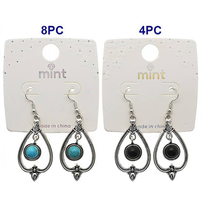 Western Style Turquoise Earring