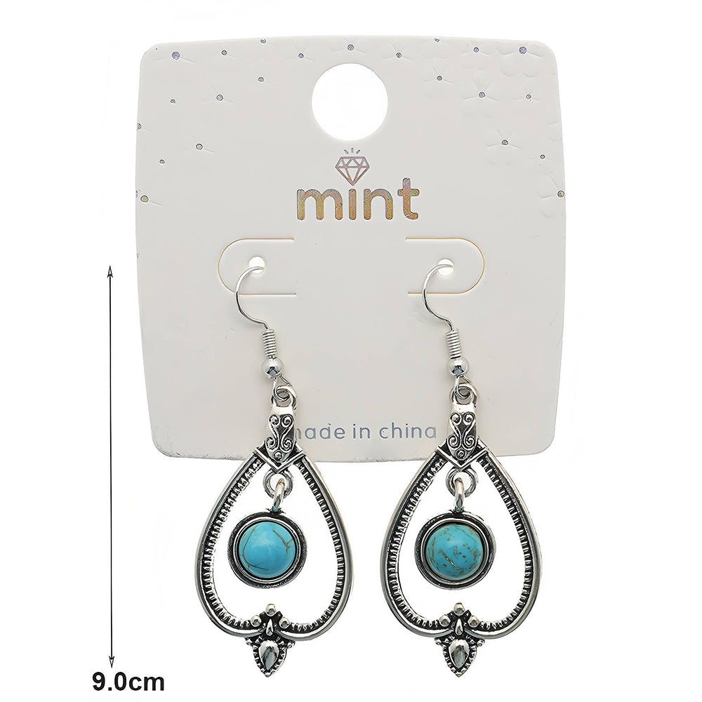 Western Style Turquoise Earring