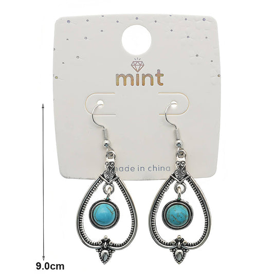 Western Style Turquoise Earring