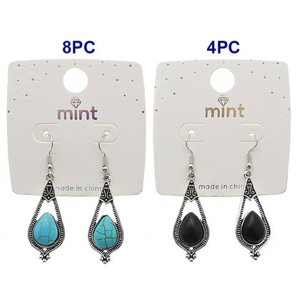 Southwestern Style Turquoise Dangle Earring