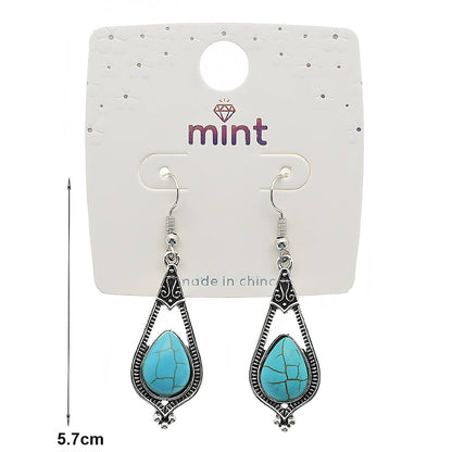 Southwestern Style Turquoise Dangle Earring