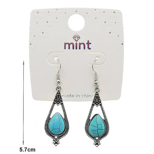 Southwestern Style Turquoise Dangle Earring
