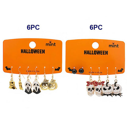 3 Pair Halloween Character Earring Set