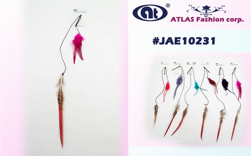 JAE10231 - Feather Threader Earring