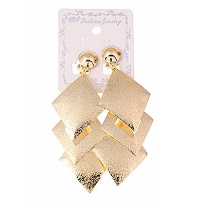 JAE22683 - Clip On Metal Earring