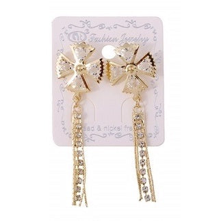 JAE22899 - Clover Fringe Earring