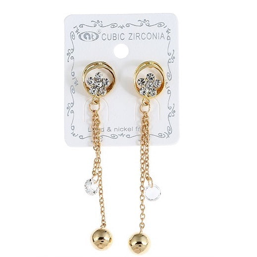 JAE22908 - Chain Drop Earring