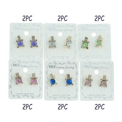 JAE23258 - Turtle Shape Post Earring