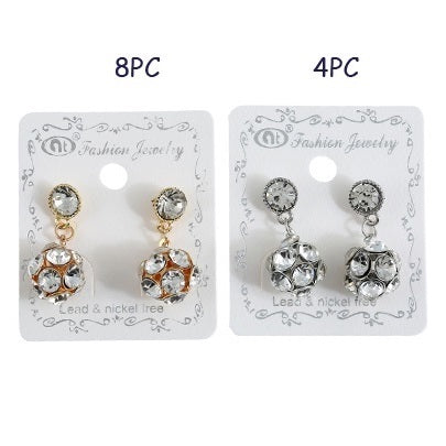 JAE24370 - Crystal Ball Earring
