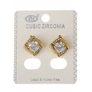 JAE25591 - Cubic Zirconia Post Earring