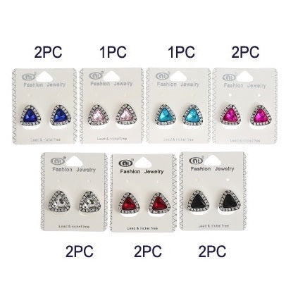 JAE28804ASST - Crystal Post Earring