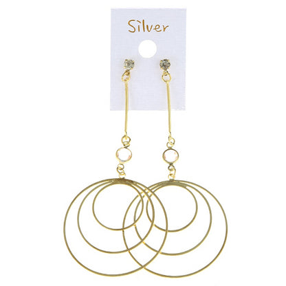 JAE29980 - Circle Drop Earring