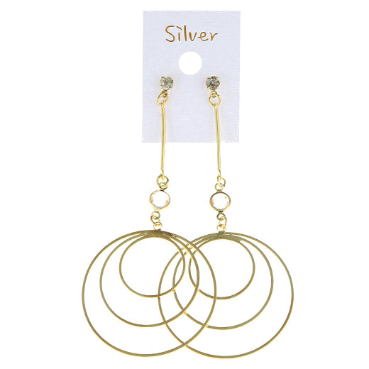 JAE29980 - Circle Drop Earring