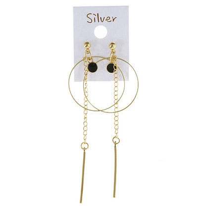 JAE29984 - Circle Drop Earring
