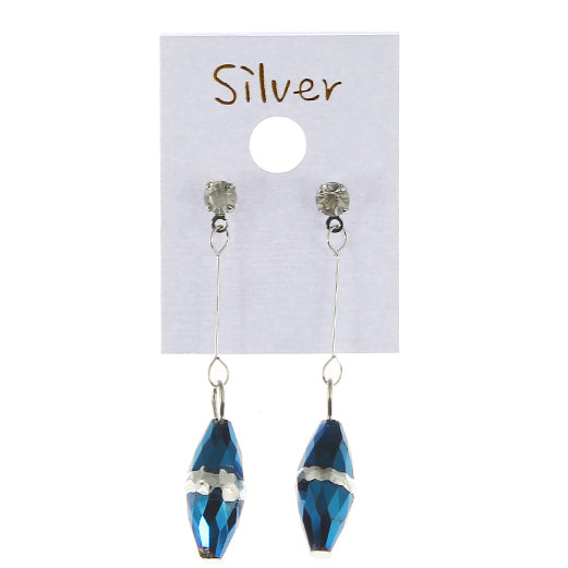 JAE29994 - Metallic Bead Drop Earring
