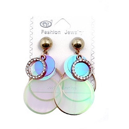 Holographic Sequin Earring