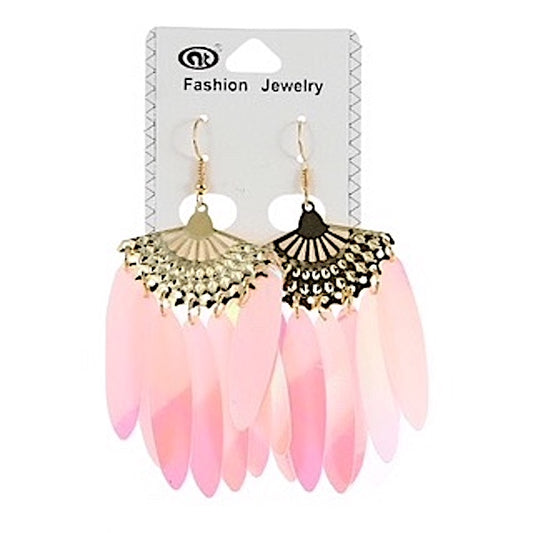 Holographic Tassel Earring