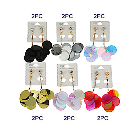 Holographic Sequin Earring