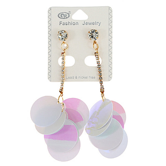 Holographic Sequin Earring