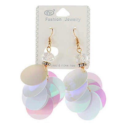 Holographic Sequin Earring