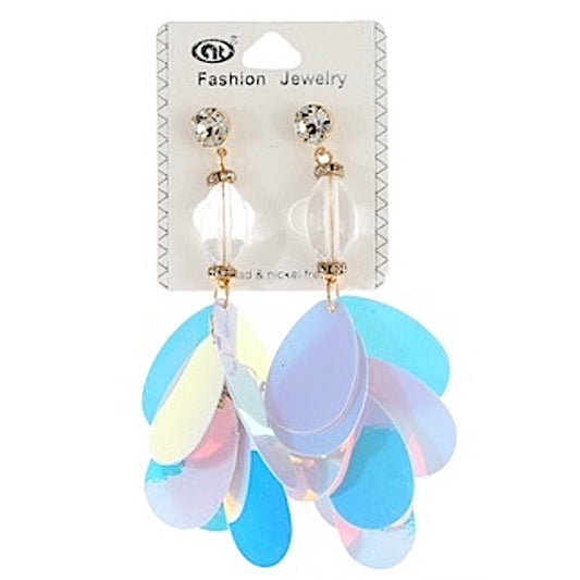 Holographic Sequin Earring