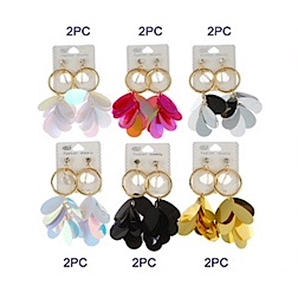 Holographic Sequin Earring