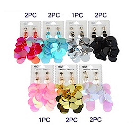 Holographic Sequin Earring