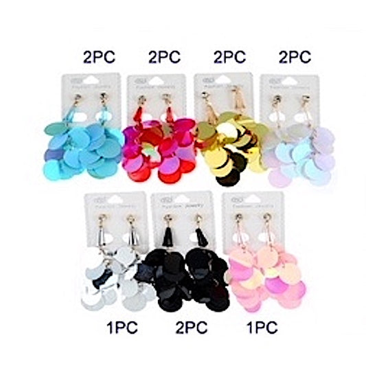 Holographic Sequin Earring