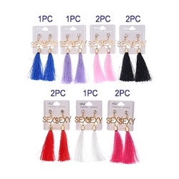 JAE35326 - Sexy Tassel Earring