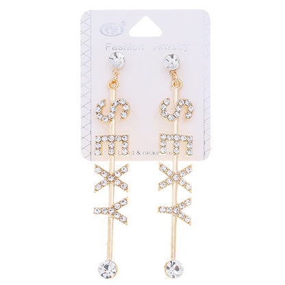 JAE35414 - Rhinestone Sexy Earring