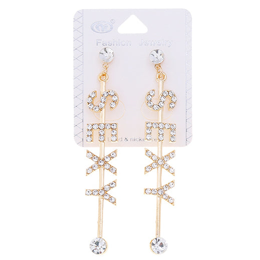 JAE35414 - Rhinestone Sexy Earring