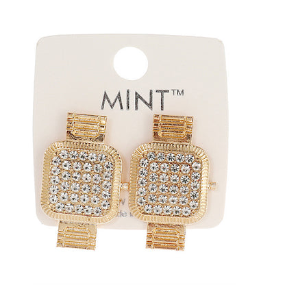 JAE40906 - Luxury Watch Earring