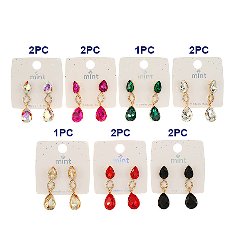 JAE46352 - Crystal Drop Earring