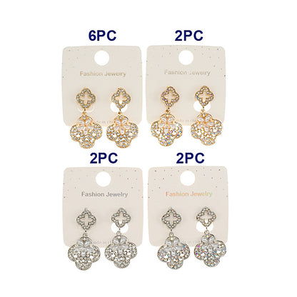 JAE46941 - Pearl Clover Earring