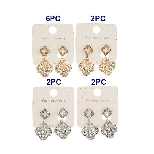 JAE46941 - Pearl Clover Earring