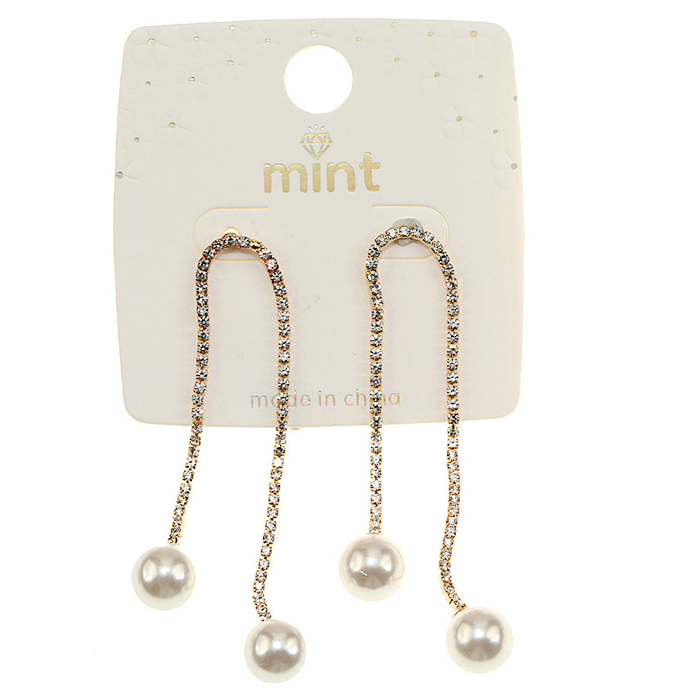 JAE47401 - Pearl Dangle Earring