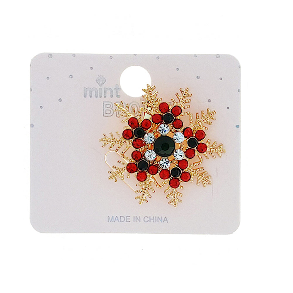 JAH48432 - Christmas Wreath Brooch