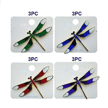Enamel Dragonfly Brooch