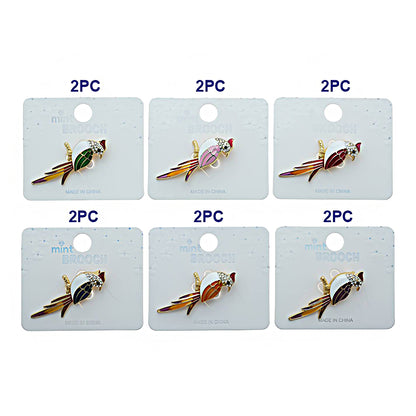 Enamel Cockatiel Brooch