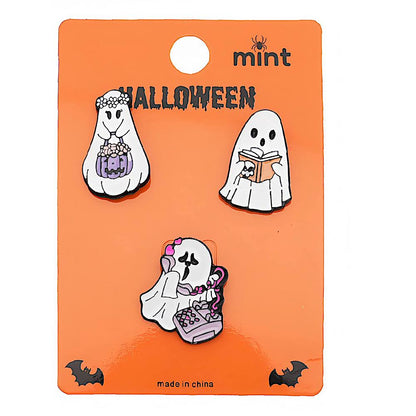 Halloween Assorted Enamel Character Pin Sets