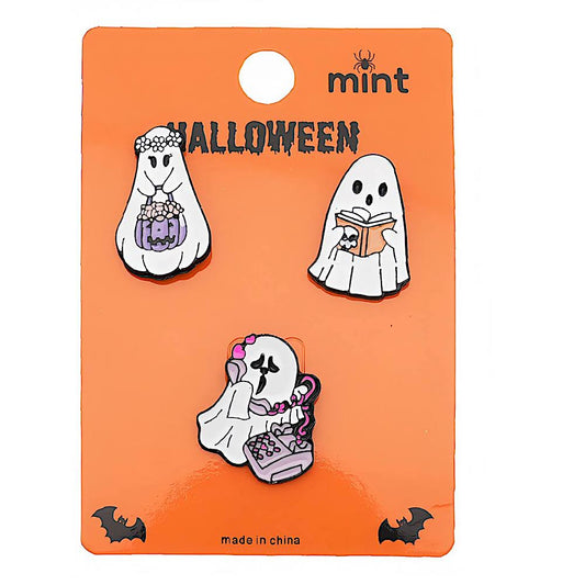 Halloween Assorted Enamel Character Pin Sets