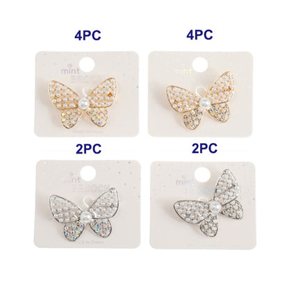 JAH44890-Pearl Butterfly Brooch