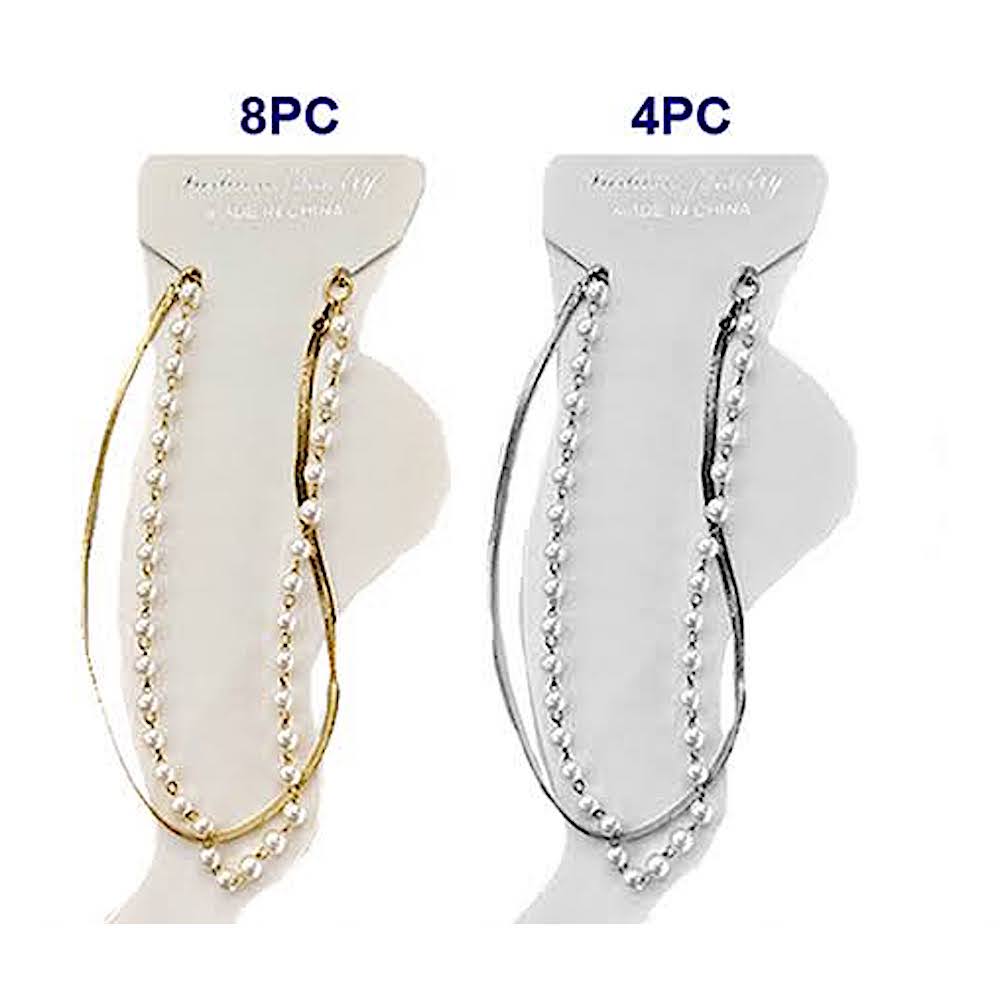 Snake Chain & Pearl Anklet