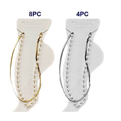 Snake Chain & Pearl Anklet