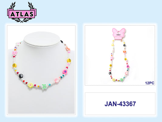 JAN43367 - Beaded Y2K Necklace