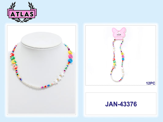 JAN43376 - Beaded Y2K Necklace