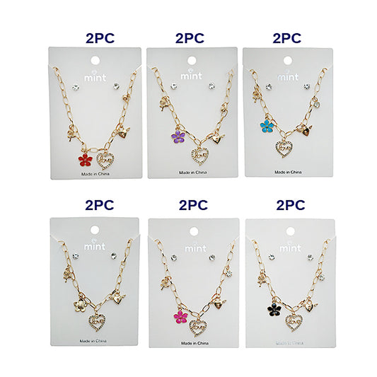 Love Heart Charm Necklace