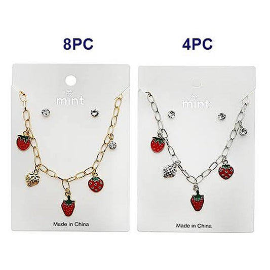 Strawberry Charm Necklace