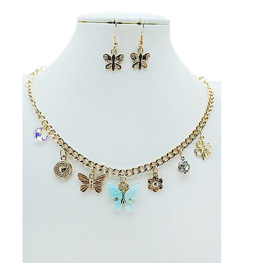 Butterfly Charm Necklace